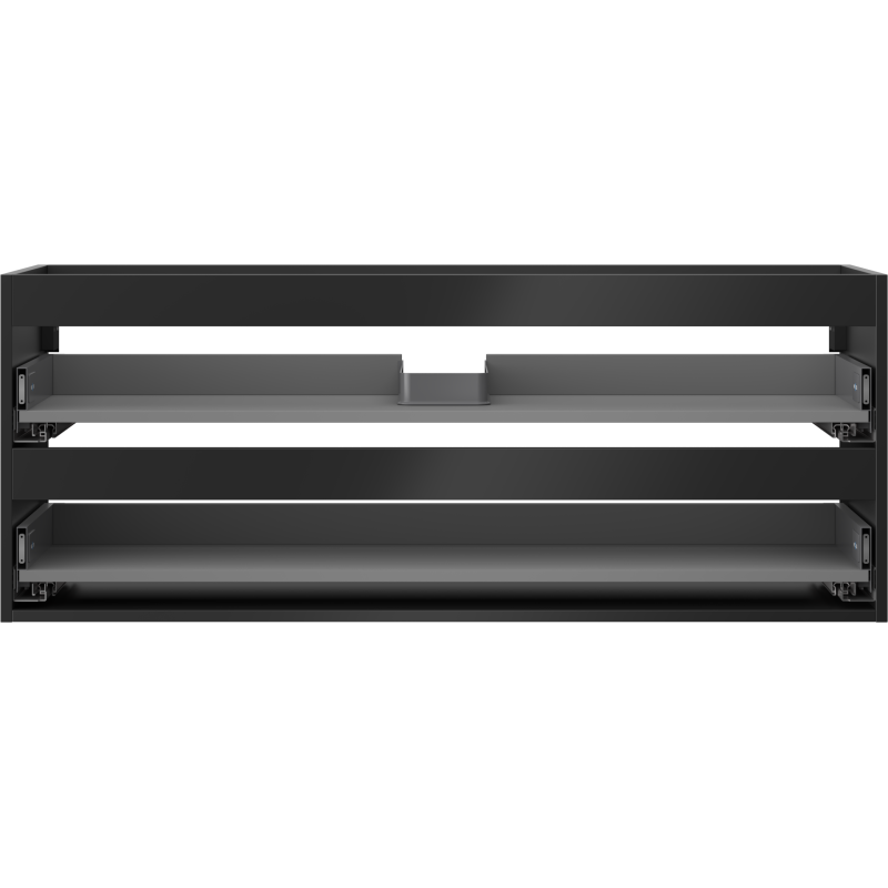 Mexen Box-A corp dulap lavoar 120 cm, 2 sertare, negru mat - 91AX0-1200-470-2-71