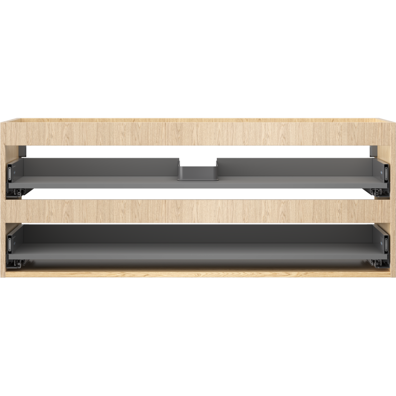 Mexen Box-A corp dulap sub chiuvetă 120 cm, 2 sertare, stejar - 91AX0-1200-470-2-81