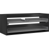 Mexen Box-A 120 cm-es mosdó alatti szekrénytest, 2 fiók, fekete matt - 91AX0-1200-470-2-71