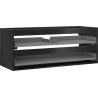 Mexen Box-A mosdó alatti szekrény korpus 120 cm, 2 fiók, fekete matt - 91AX0-1200-470-2-71