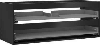 Mexen Box-A corp dulap lavoar 120 cm, 2 sertare, negru mat - 91AX0-1200-470-2-71