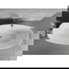 Mexen Lira szabadon álló kád minta 170 x 80 cm, fehér/fekete, gun gray kefe - 52831708075-66