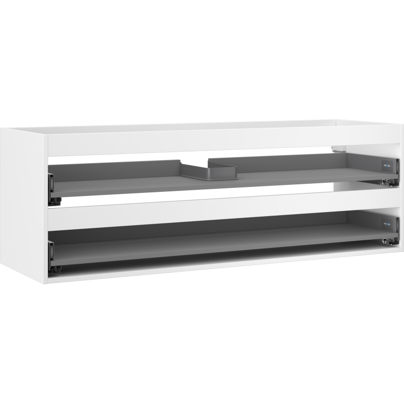 Mexen Box-A corp dulap sub chiuvetă 140 cm, 2 sertare, alb mat - 91AX0-1400-470-2-01