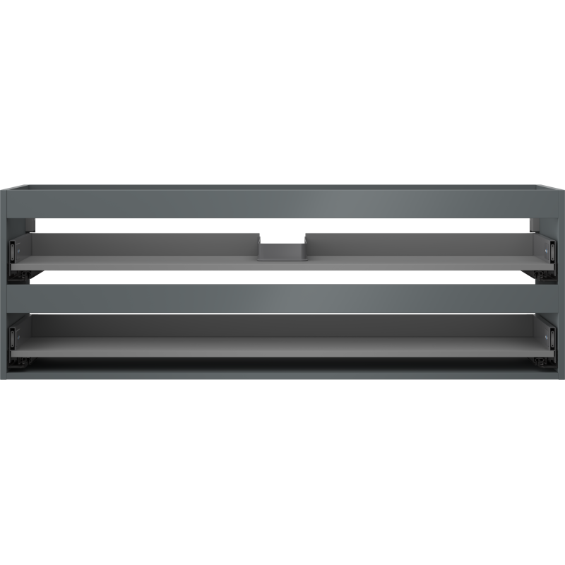 Mexen Box-A corp dulap sub chiuvetă 140 cm, 2 sertare, grafit mat - 91AX0-1400-470-2-66