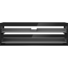 Mexen Box-A corp dulap pentru lavoar 140 cm, 2 sertare, negru lucios - 91AX0-1400-470-2-70