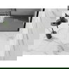Mexen Stone+ kompozit zuhanytálca négyzet alakú 70 x 70 cm, szürke-beton - 44617070