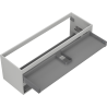 Mexen Box-A corp dulap sub lavoar 140 cm, 2 sertare, gri mat - 91AX0-1400-470-2-62