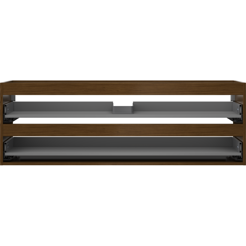 Mexen Box-A corp dulap sub chiuvetă 140 cm, 2 sertare, nuc - 91AX0-1400-470-2-86