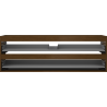 Mexen Box-A corpul dulapului de baie 140 cm, 2 sertare, nuc - 91AX0-1400-470-2-86