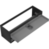 Mexen Box-A corp dulap sub chiuvetă 140 cm, 2 sertare, negru mat - 91AX0-1400-470-2-71
