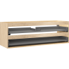 Mexen Box-A corp dulap lavoar 140 cm, 2 sertare, stejar - 91AX0-1400-470-2-81