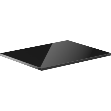 Mexen Uni szekrényre helyezhető lap 70 cm, fekete fényes - 91AXX-0704-464-18-70