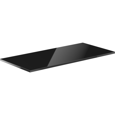 Mexen Uni alsószekrénytető 120 cm, fekete fényes - 91AXX-1204-464-18-70