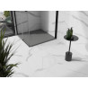 Mexen Stone+ kompozit négyszögletes zuhanytálca 80 x 80 cm, szürke-beton - 44618080