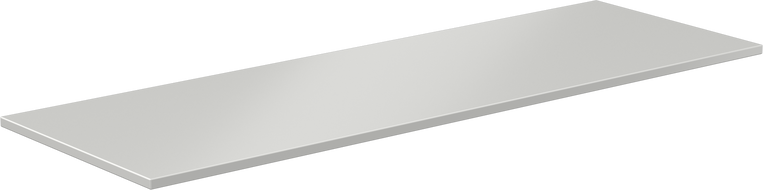 Mexen Uni 150 cm-es polc szekrényhez, szürke matt - 91AXX-1504-464-18-62