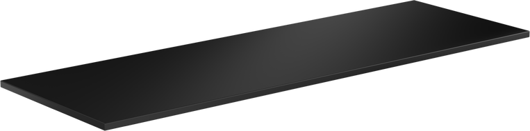 Mexen Uni fürdőszobai szekrénylapon 140 cm, fekete matt - 91AXX-1404-464-18-71