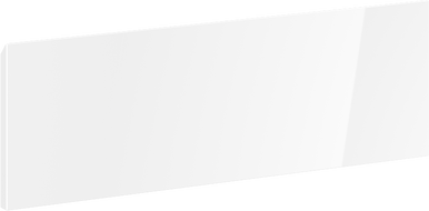 Mexen Orio fürdőszobai szekrénytest előlap 70 x 20 cm, fényes fehér - 91A10-0700-235-1-00