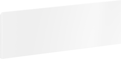 Mexen Orio fürdőszobai szekrénytest előlapja 60 x 20 cm, fehér matt - 91A10-0600-235-1-01