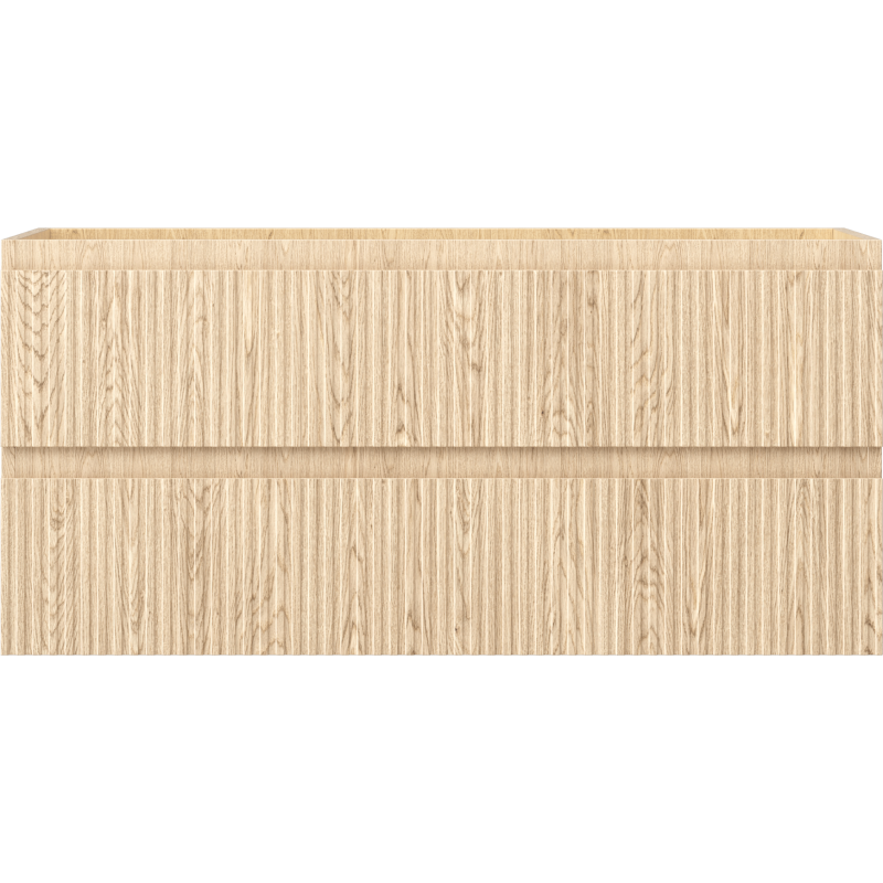 Mexen Rivel dulap baie sub lavoar 100 cm, 2 sertare, canelat, stejar - 91A20-10047-2-BFF81