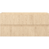Mexen Rivel dulap baie pentru chiuvetă 100 cm, 2 sertare, canelat, stejar - 91A20-10047-2-BFF81
