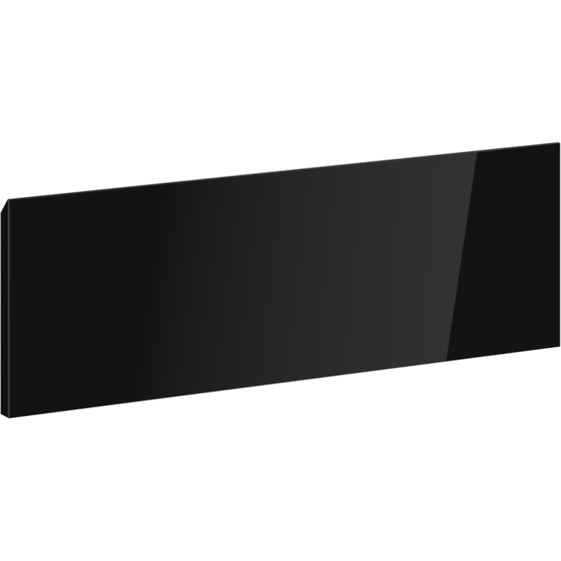 Mexen Orio fürdőszobaszekrény-test előlap 50 x 20 cm, fekete fényes - 91A10-0500-235-1-70