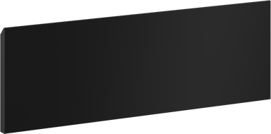 Mexen Orio fürdőszobai szekrénytest ajtaja 50 x 20 cm, fekete matt - 91A10-0500-235-1-71