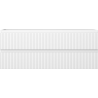 Mexen Rivel dulap de baie sub lavoar 120 cm, 2 sertare, canelat, alb mat - 91A20-12047-2-BFF01