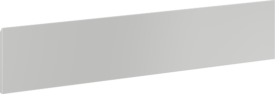 Mexen Orio panou frontal pentru corpul dulapului de baie 90 x 20 cm, gri mat - 91A10-0900-235-1-62