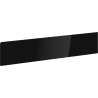 Mexen Orio 80 x 20 cm-es fürdőszobaszekrény előlap, fekete fényes - 91A10-0800-235-1-70