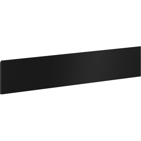 Mexen Orio fürdőszobai szekrénytest előlap 100 x 20 cm, fekete matt - 91A10-1000-235-1-71