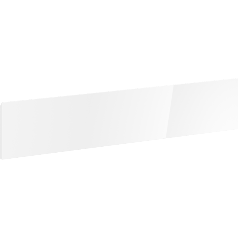 Mexen Orio, 80 x 20 cm-es fürdőszobai szekrénytest előlap, fehér fényes - 91A10-0800-235-1-00