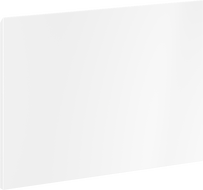 Mexen Orio fürdőszobaszekrény szekrénytest eleje 50 x 43,5 cm, fehér matt - 91A10-0500-470-1-01