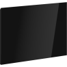 Mexen Orio fürdőszobai szekrénytest előlap 70 x 43,5 cm, fekete fényes - 91A10-0700-470-1-70