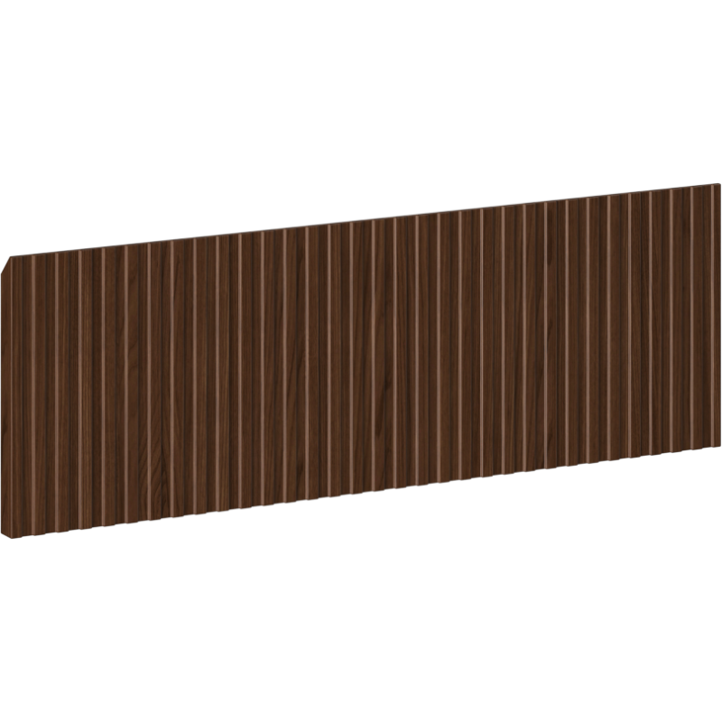 Mexen Rivel front, bordázott fürdőszobaszekrény házához 70 x 20 cm, dió - 91A20-0700-235-1-86