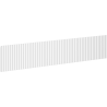 Mexen Rivel bordázott előlap fürdőszobaszekrény testéhez 100 x 20 cm, fehér matt - 91A20-1000-235-1-01