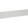Mexen Rivel elülső barázdált fürdőszobai szekrényhez 80 x 20 cm, szürke matt - 91A20-0800-235-1-62