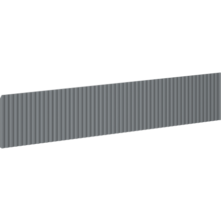 Mexen Rivel față canelată pentru corpul dulapului de baie 80 x 20 cm, grafit mat - 91A20-0800-235-1-66