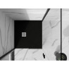 Mexen Stone+ recevier pătrat compozit 70 x 70 cm, negru - 44707070