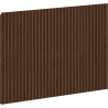 Mexen Rivel front bordázott fürdőszobai szekrénytesthez 45 x 43,5 cm, dió - 91A20-0450-470-1-86