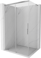 Mexen Rox L zuhanykabin tolóajtóval 115 x 80 cm, átlátszó, króm - 8C2L-115-080-01-00