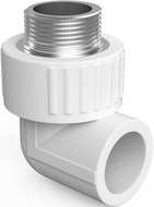 Mexen PPR 90°-os hegesztett könyök PPR csövekhez 40 x 5/4 GZ - W97327-4054M-00