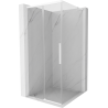 Mexen Rox L cabină de duș glisantă 120 x 120 cm, transparent, albă - 8C2L-120-120-20-00