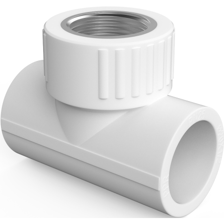 Mexen PPR tee sudat pentru țevi PPR 25 x 3/4 GW x 20 - W97332-2534F20-00