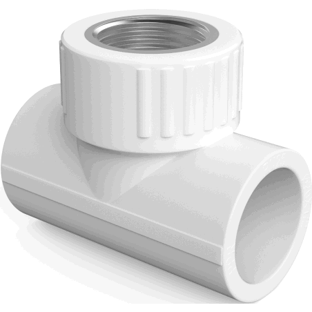 Mexen PPR hegesztett T-idom 32 x 1/2 BB x 32 csövekhez - W97332-3212F20-00