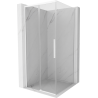 Mexen Rox cabină de duș glisantă 95 x 95 cm, transparent, albă - 8C2-095-095-20-00