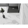 Mexen Stone+ cadă de duș din compozit pătrată 100 x 100 cm, antracit - 44711010