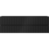 Mexen Rivel dulap baie sub chiuvetă 140 cm, 2 sertare, canelată, negru mat - 91A20-14047-2-BFF71