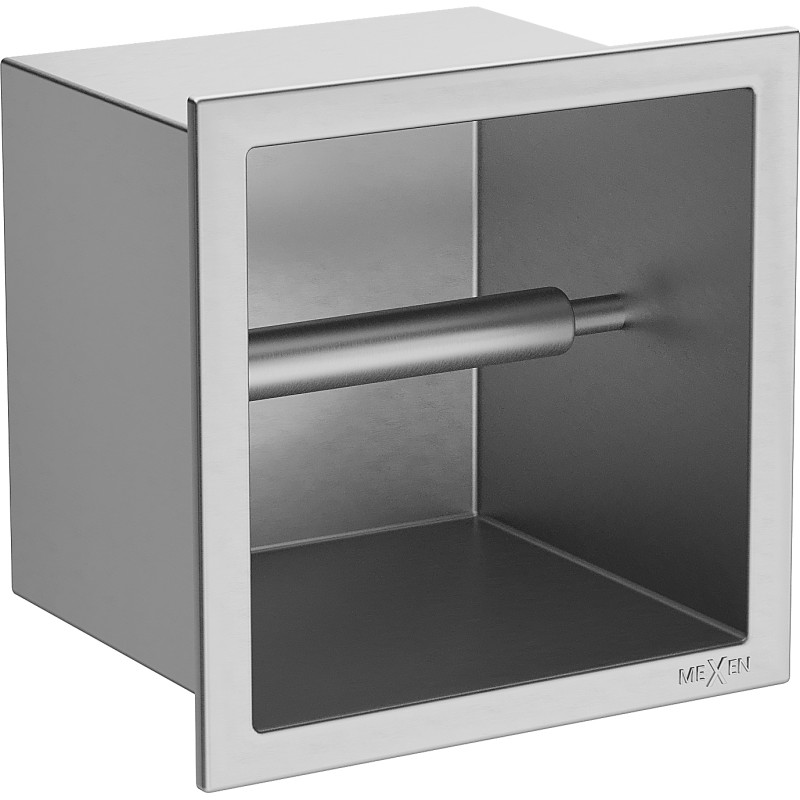 Mexen X-Wall-P suport hârtie igienică, inox - 1913