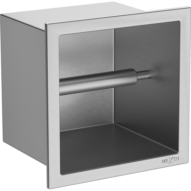 Mexen X-Wall-P WC papírtartó, inox - 1913
