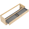 Mexen Rivel dulap baie sub lavoar 160 cm, 2 sertare, canelat, stejar - 91A20-16047-2-BFF81